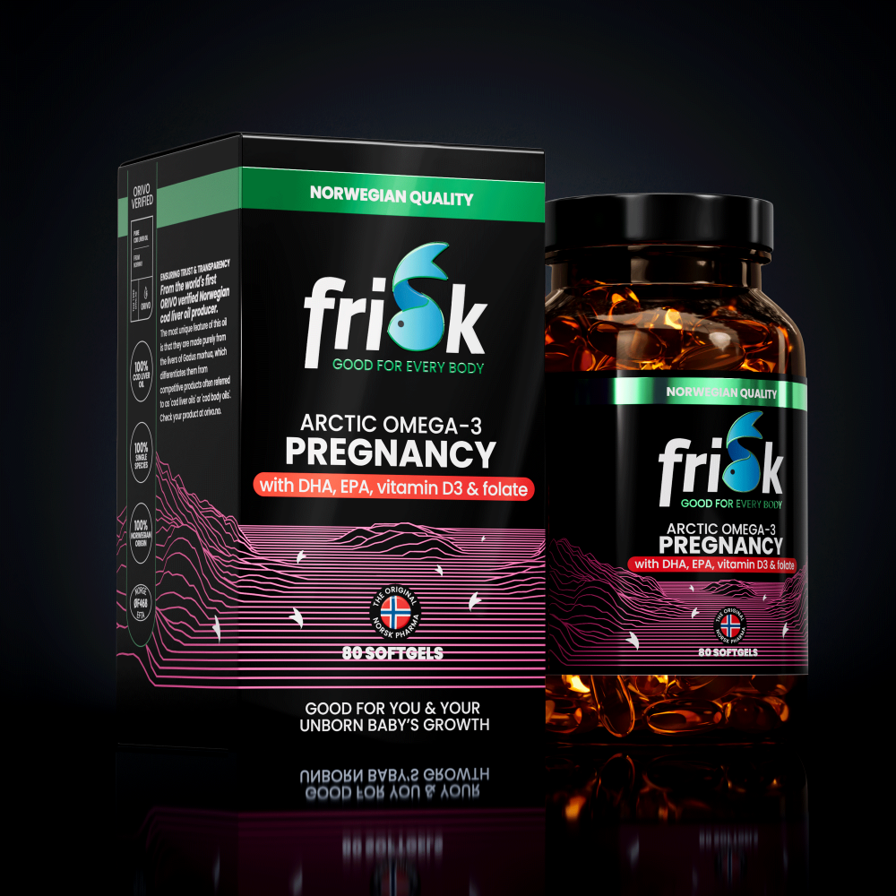 Frisk Omega 3 for pregnant women 80 Softgels