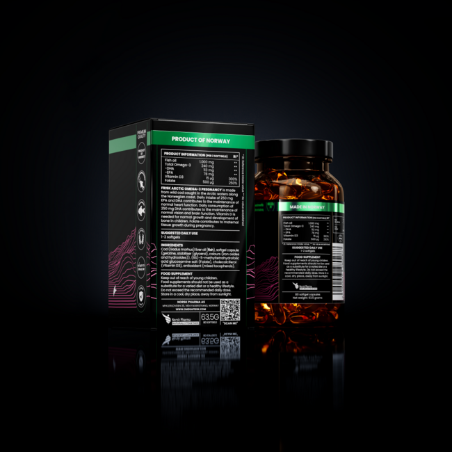 Oméga 3 pour femmes enceintes 80 capsules molles