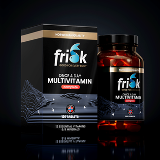 Frisk Multivitamínico completo 120 comprimidos