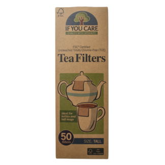 If You Care Tea filters tall 50 Pieces