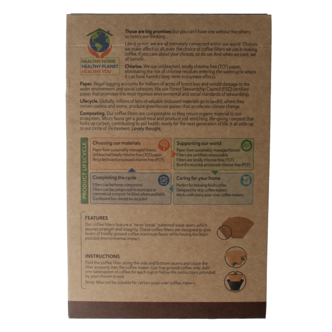 Filtres à café n° 4 100 Pièces