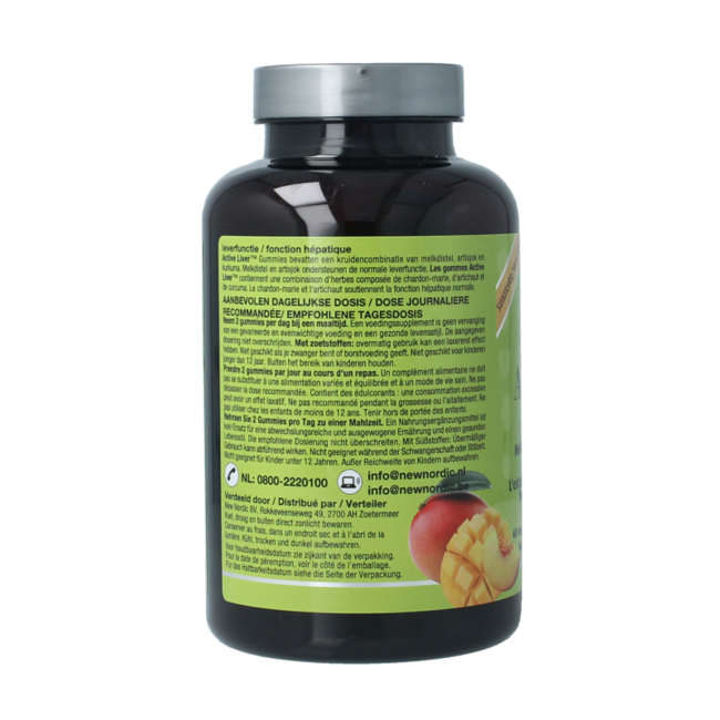 Active liver gummies 60 Gommes