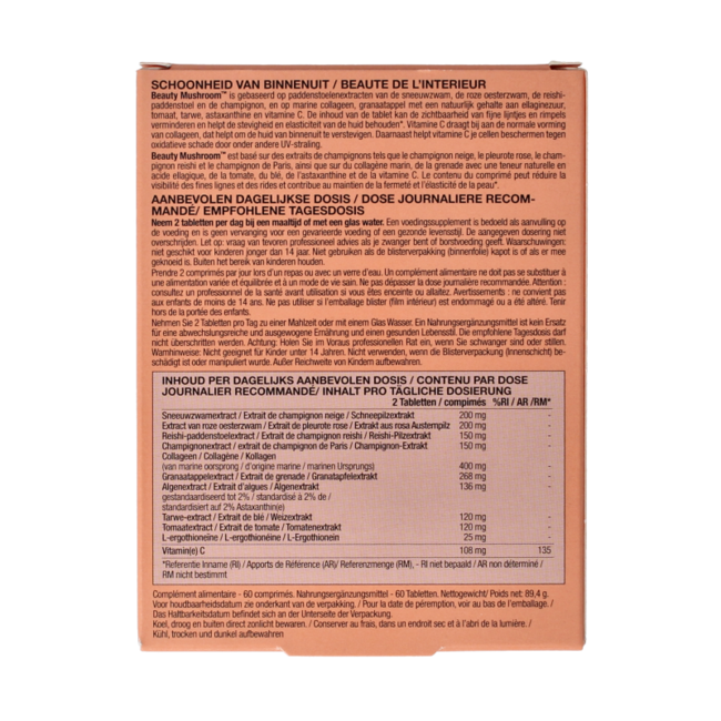 Beauty mushroom 60 Tablets