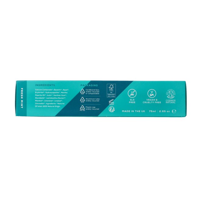 Dentifrice pré- et probiotique menthe fraîche 75 millilitres