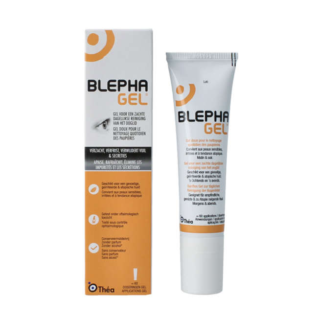 Gel nettoyant pour paupières 30 grammes