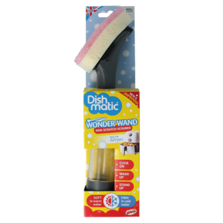 Dishmatic Wonder wand schoonmaakpons vulbaar 1 Stuks