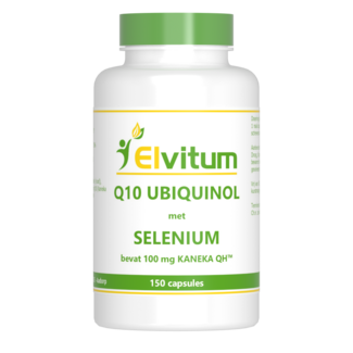 Elvitum Co-Q10 ubiquinol con selenio 150 cápsulas