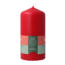 Pillar candle 120-58 delicate red 1 piece
