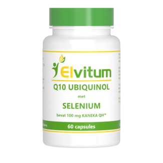 Elvitum Co-Q10 Ubiquinol mit Selen 60 Kapseln
