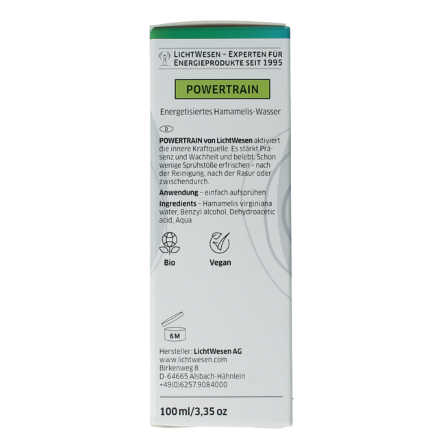 Powertrain energy spray 100 Millilitres