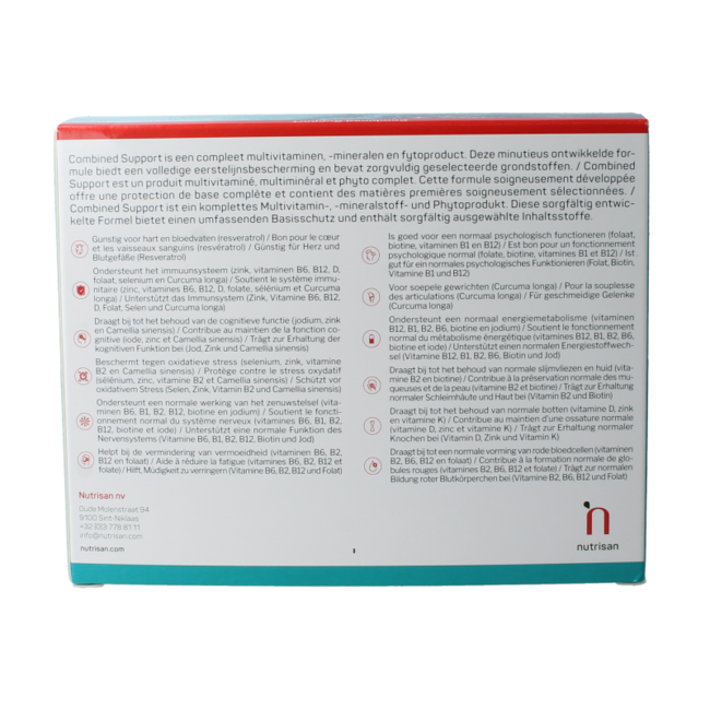 Combined support 120 Cápsulas