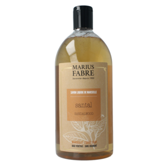 Marius Fabre Sandalwood soap refill 1 litre