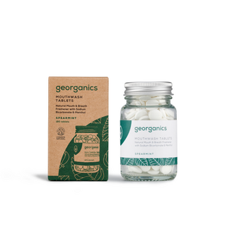 Georganics Mouthwash tablets spearmint 180 Tablets