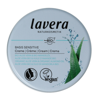Lavera Basis Sensitive Allround-Creme Mini Bio 25 Milliliter