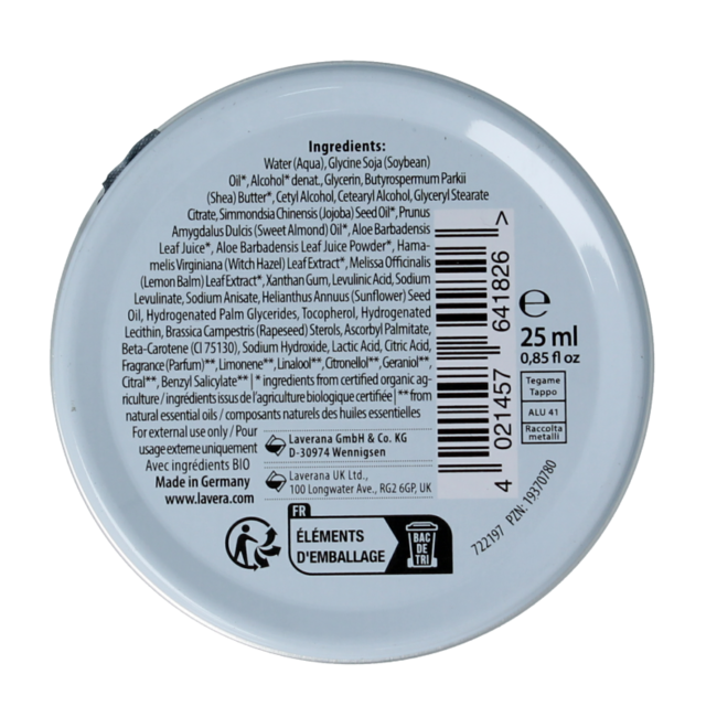 Basis sensitive all round cream mini bio 25 Milliliter