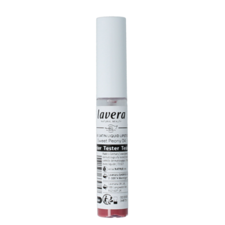 Lavera Rouge à lèvres liquide sweet peony 04 bio testeur 1 Testeur