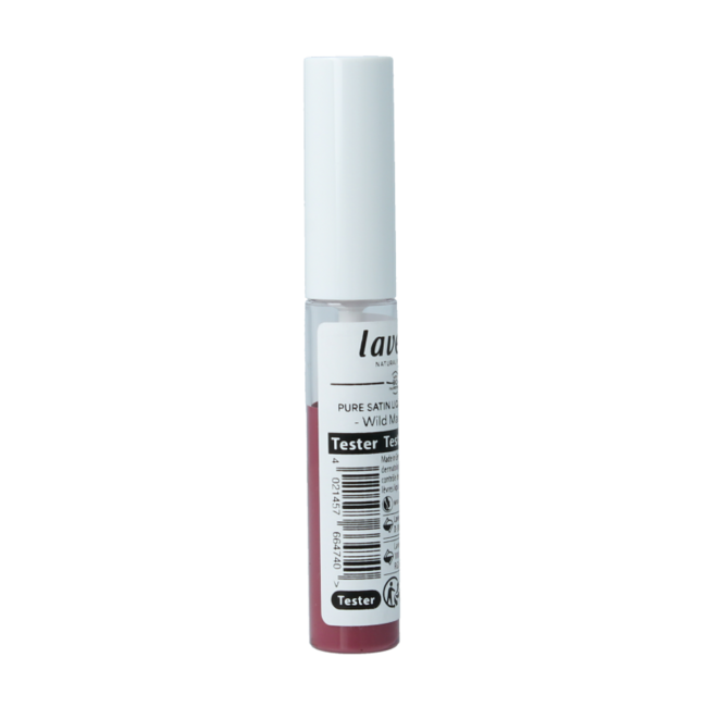 Liquid lipstick wild mauve 03 organic tester 1 Tester