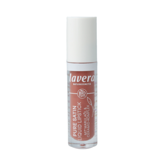 Lavera Lipstick liquid nude petal 02 bio 1 Stuks