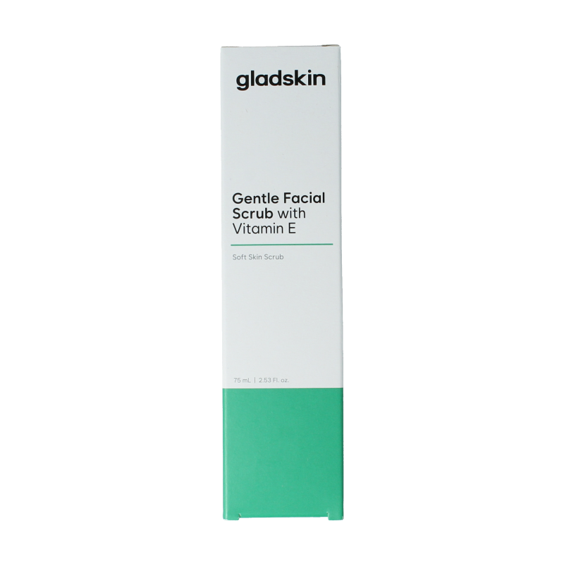 Gladskin Facial scrub gentle with vitamine E 75 Milliliter