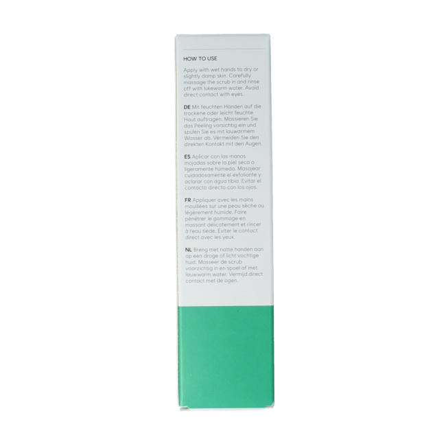 Exfoliante facial suave con vitamina E 75 ml