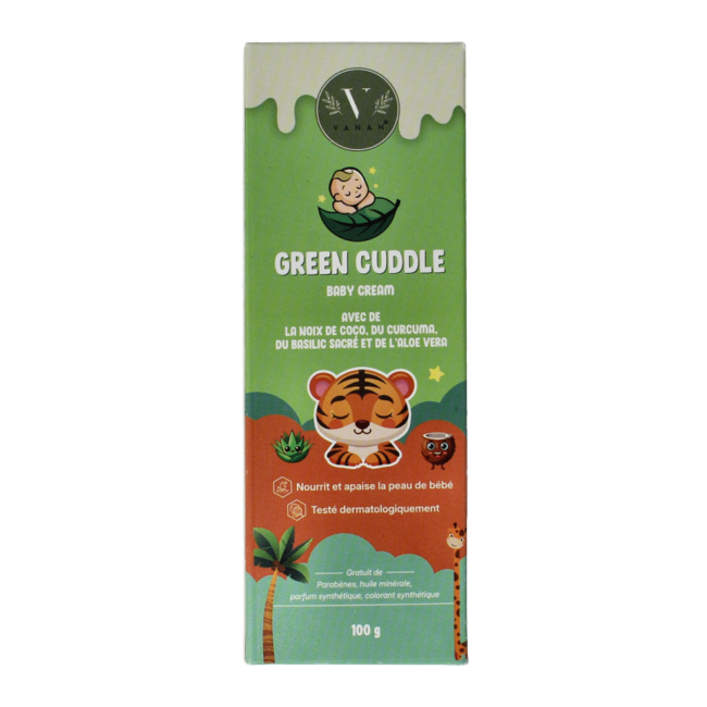 Crème pour bébé Green cuddle 100 Gram