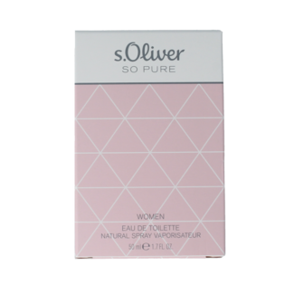 S Oliver So pure women eau de toilette 50 mililitros
