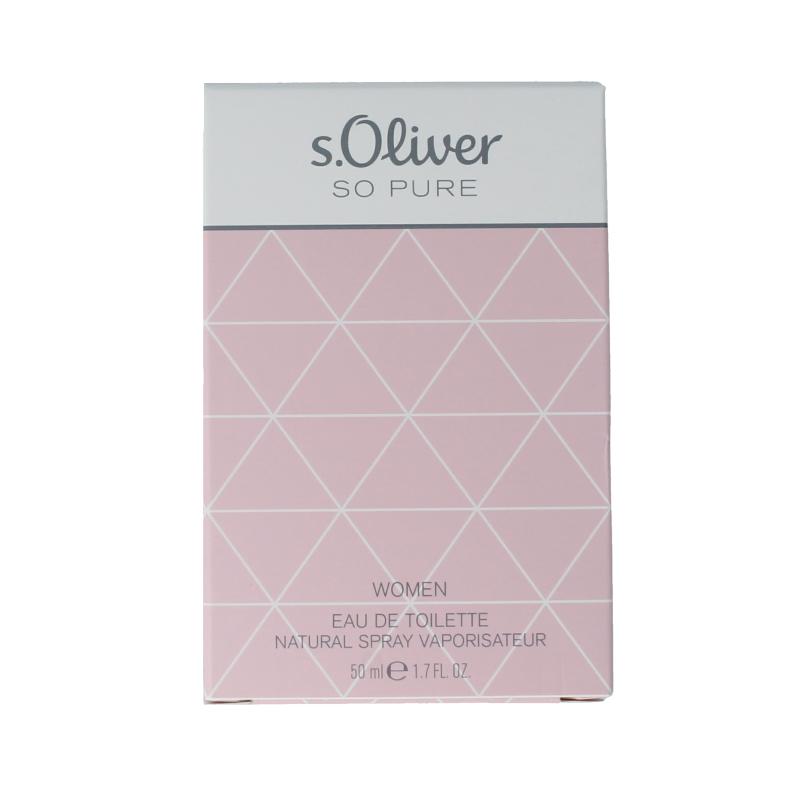 S Oliver So pure women eau de toilette 50 Milliliter