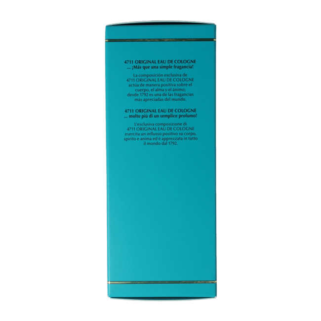 Eau de cologne original natural spray 100 mililitros