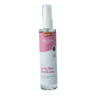 Baldini Tonico Viso Idrolato di Rosa Demeter 50 Millilitri