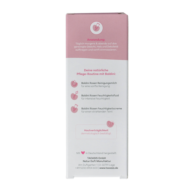 Crème légère hydratante rose Demeter 50 millilitres