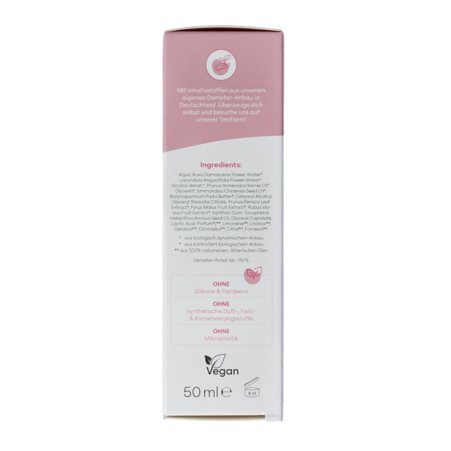 Light cream moisturising rose demeter 50 Millilitre