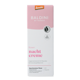 Baldini Crème de nuit riche rose Demeter 50 ml