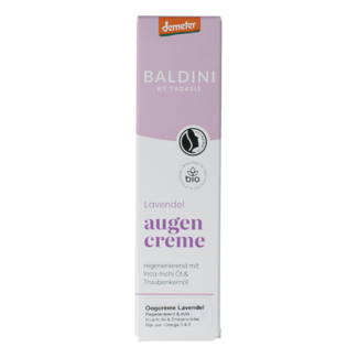Baldini Oogcreme lavendel regenererend demeter 15 Milliliter