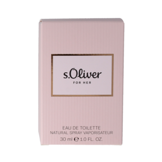 S Oliver For her eau de toilette spray 30 Milliliter