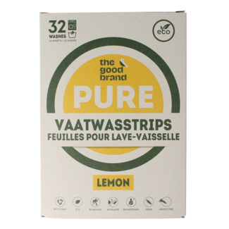 The Good Brand Tiras para lavavajillas limón 32 unidades