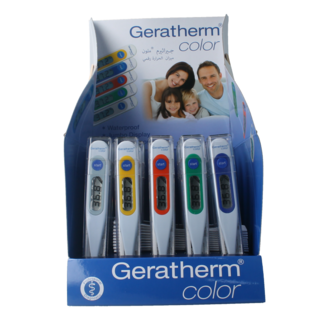 Geratherm Thermometer color 20 pieces 1 Display