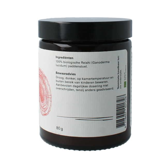 Reishi powder organic 80 Gram