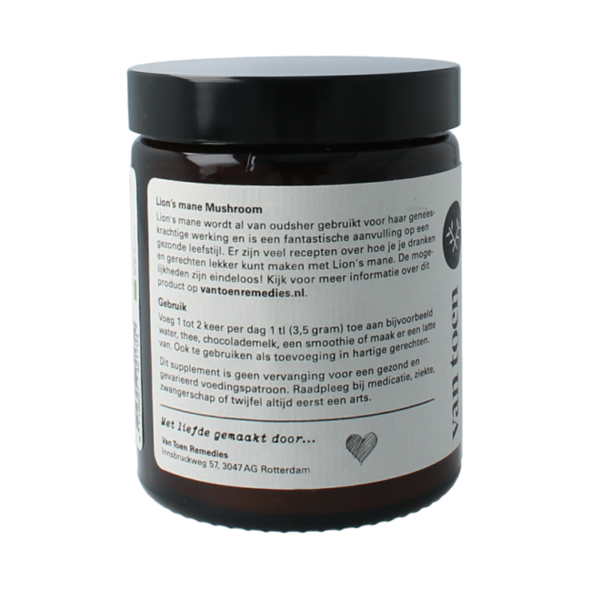 Lion's mane en polvo bio 80 gramos
