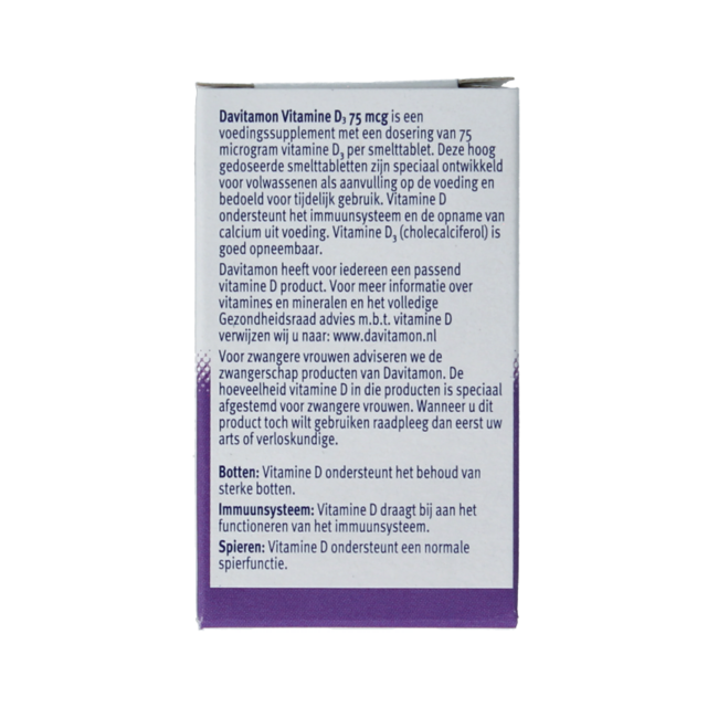 Vitamine D 75mcg 75 Comprimés orodispersibles