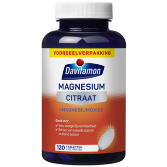 Davitamon Magnesium citraat 120 Tabletten