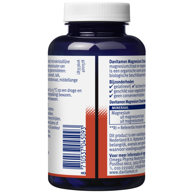 Magnesiumcitrat 120 Tabletten