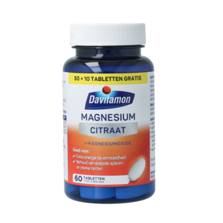 Davitamon Citrate de magnésium 60 comprimés