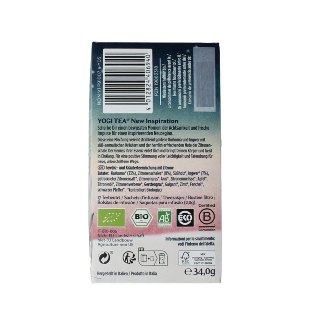 New inspiration organic 17 Bags