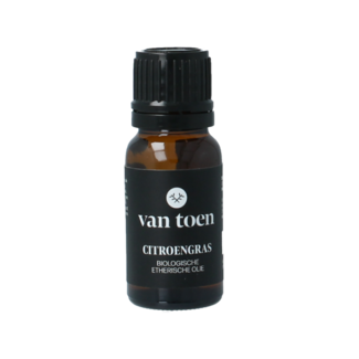 Van Toen Lemongrass organic 10 Millilitres