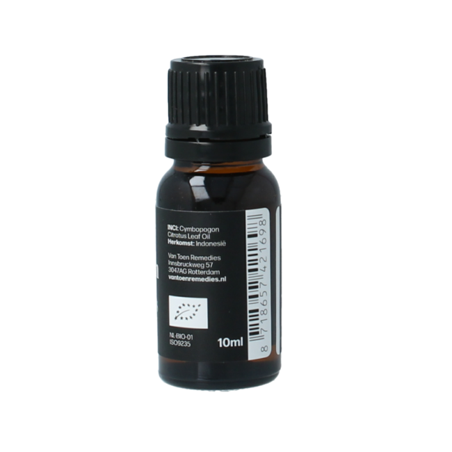 Organic Lemongrass 10 Millilitres
