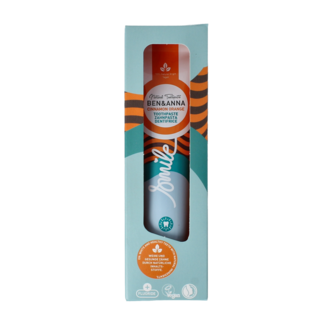 Ben & Anna Toothpaste smile cinnamon orange 75 Milliliter