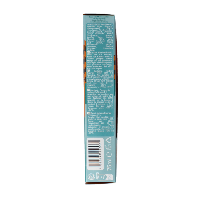 Dentifrice smile cannelle orange 75 millilitres