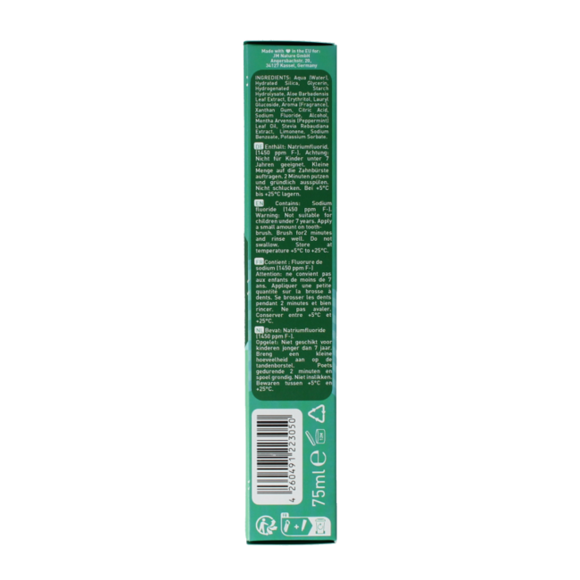 Toothpaste smile spearmint 75 Millilitre