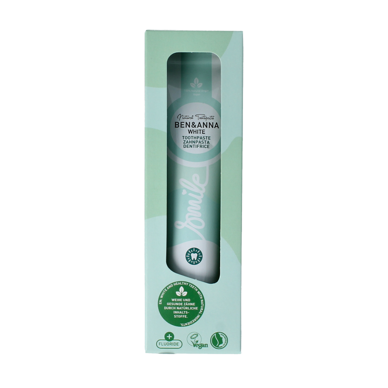 Ben & Anna Pasta de dientes smile white 75 mililitros