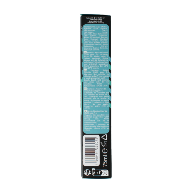 Toothpaste smile black 75 Millilitres